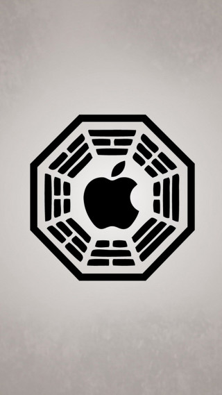 Black white apple logo laptop - christo free wallpaper