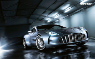 Silver sports car tunnel dark - ray free wallpaper