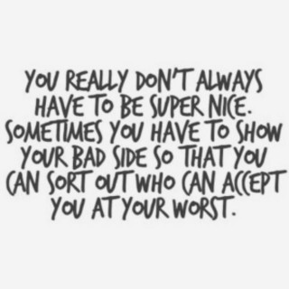 Black white quote bad side - character free wallpaper