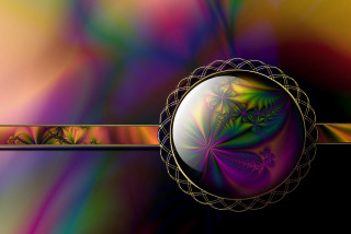 Colorful abstract background circular object 2 - the image free wallpaper
