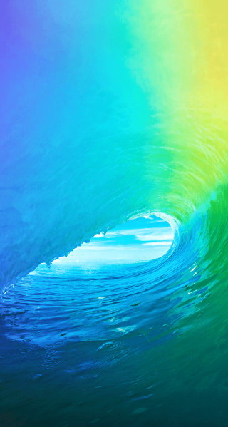 Colorful wave rainbow background white - vivid free wallpaper