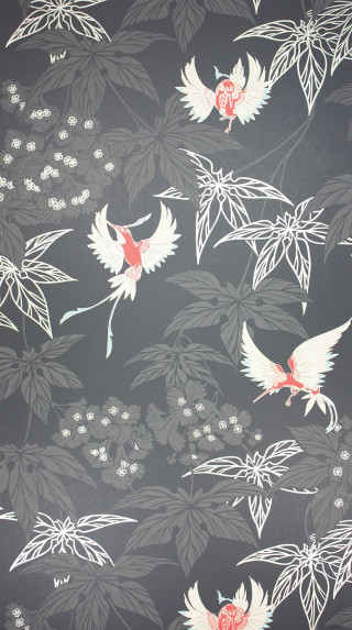Bird flowers wallpaper flowery background - a wallpaper free wallpaper