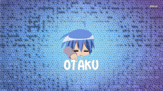 Anime blue hair character hat - dom qwek free wallpaper