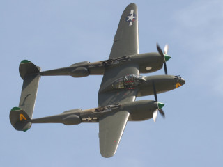 Small airplane flying sky propellers - the back of the plane free wallpaper