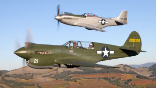 Planes flying sky mountain range 2 - digital free wallpaper for desktop