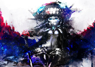 Person riding motorcycle helmet painting - craola free wallpaper