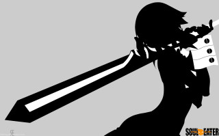 Person holding giant knife shadow - the wall behind them free wallpaper