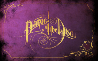 Purple gold gothic panic at - fanny mcian free wallpaper