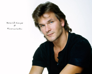 Man long hair black shirt 2 - art informel free wallpaper