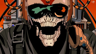 Weird face sunglasses robot gun - doc hammer free wallpaper