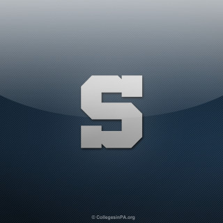 White letter s blue background - logo free wallpaper