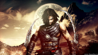 Man sword armor full moon - full free wallpaper for desktop