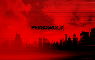 Red city skyline personaza torii - akihiko yoshida free wallpaper for desktop