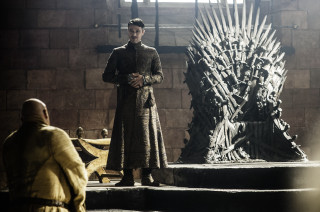 Man giant iron throne room - giant free wallpaper