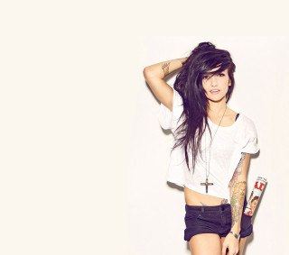 Woman tattoos cross pose white - aramenta dianthe vail free wallpaper