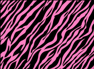 Pink black zebra print pattern 3 - op art free wallpaper