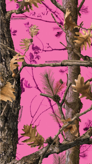 Pink background tree leaves pink - ecological art free wallpaper