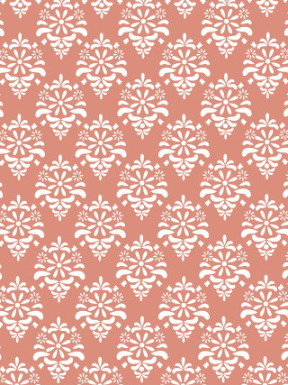 Pink white floral pattern white 2 - floral free wallpaper
