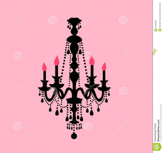 Chandelier pink background artdeco fantastically - gaudy free wallpaper