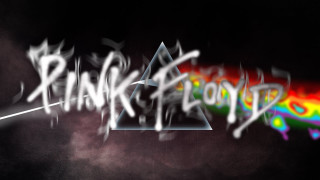 Pink floyd logo rainbow black - psychedelic free wallpaper