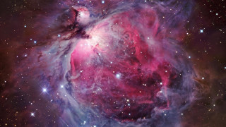 Red center star cluster blue - cosmo alexander free wallpaper