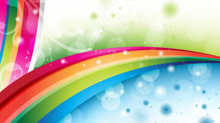 Rainbow background white stripe colorful - vivid free wallpaper