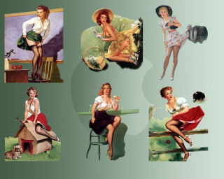 Women outfits hats photos series - a sery of photos free wallpaper