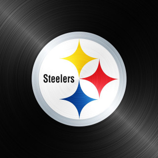 Pittsburgh football logo black background 2 - yellow free wallpaper