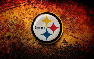 Pittsburgh football rusty surface autumn - a pittsburgh football logo free wallpaper