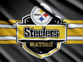 Pittsburgh football team logo black 4 - background free wallpaper for desktop
