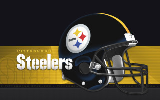 Pittsburgh football helmet logo yellow - yellow free wallpaper
