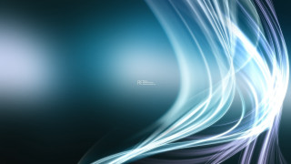 Blue white abstract background blurry 2 - left free wallpaper