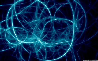 Blue abstract background circles lines 2 - circle free wallpaper