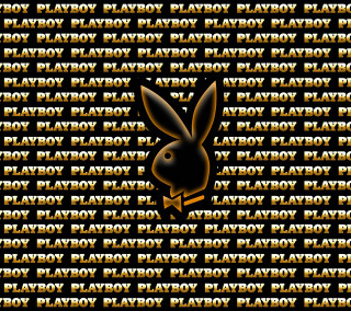 Rabbit black face yellow lettering - a mosaic free wallpaper