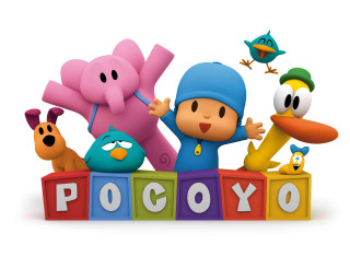 Cartoon character block animals toy - a group of animals free wallpaper
