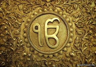Gold plate decorative design letter - decorative free wallpaper