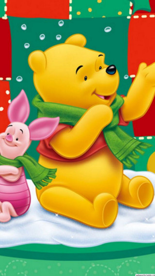 Winnie the pooh piglet cartoon - naive free wallpaper