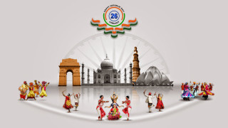 Dancing group ferris wheel flag - a ferris free wallpaper