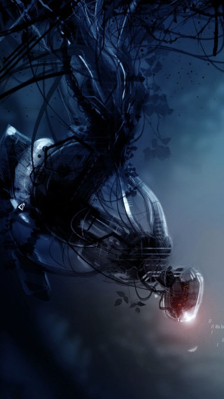 Futuristic vehicle night sky tree - the dark night sky free wallpaper