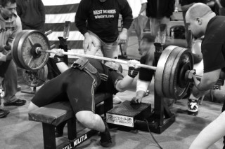 Woman bench press gym barbell 2 - mitchell mohrhauser free wallpaper
