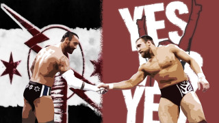 Wrestlers handshake flag star spangled - hand free wallpaper