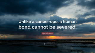 Cloudy sunset quote human bond - river free wallpaper