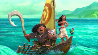 Cartoon man woman boat elephant - pixar and disney animation free wallpaper