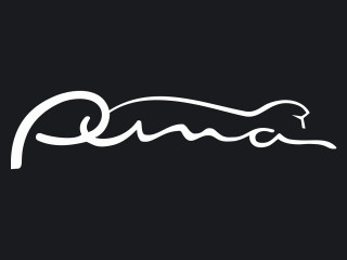 Black white logo jaguar side - vector curve free wallpaper