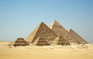 Pyramids desert sky people sacred - the foreground free wallpaper