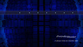 Blue border honeycomb pool rooftop - interactive free wallpaper