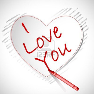 Heart i love you pen - a heart free wallpaper