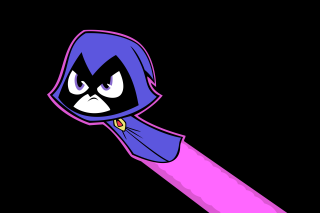Cartoon purple blue hoodie pink - holding free wallpaper