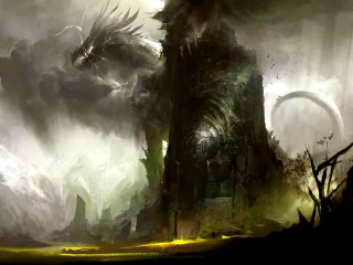 Giant monster huge head body - darek zabrocki free wallpaper