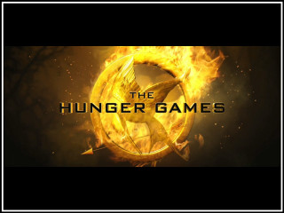 Hunger games tv series logo 2 - a fireball in the background free wallpaper